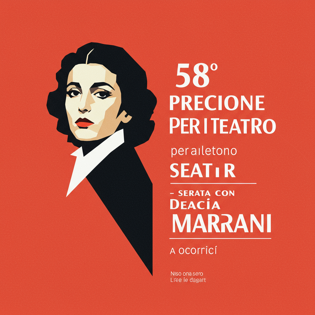 58° Premio Riccione per il Teatro – serata con Dacia Maraini
